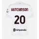AC Milan Omari Hutchinson #20 Replike Gostujuci Dres za Ženska 2026-27 Kratak Rukav
